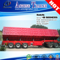 China tri-axles tipper / side dump semi trailer with low price
